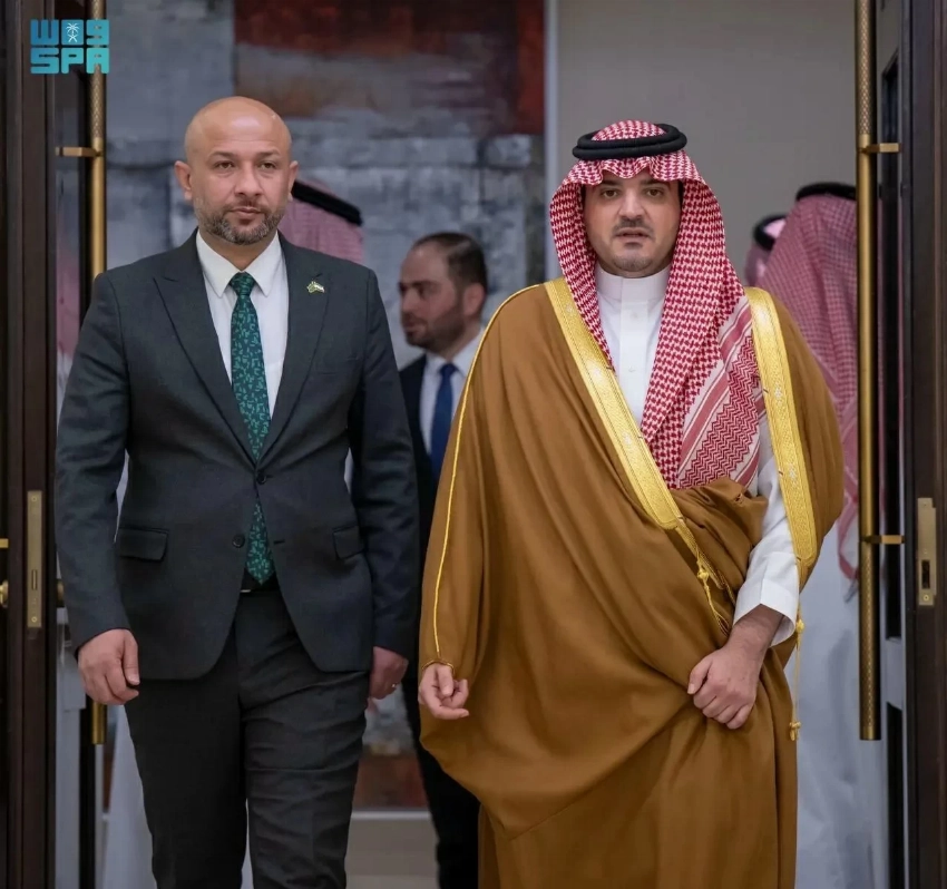 وزير الداخلية يستقبل وزير الطوارئ وإدارة الكوارث بالجمهورية العربية السورية