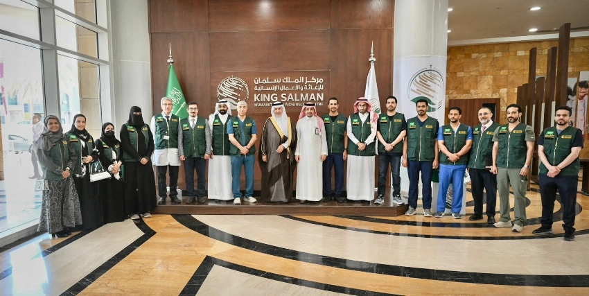 المشرف العام على مركز الملك سلمان للإغاثة يدشن البرنامج السعودي التطوعي الافتراضي في سورية