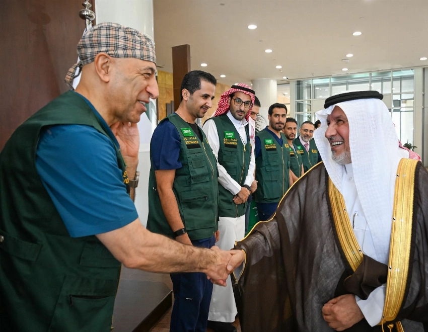 المشرف العام على مركز الملك سلمان للإغاثة يدشن البرنامج السعودي التطوعي الافتراضي في سورية