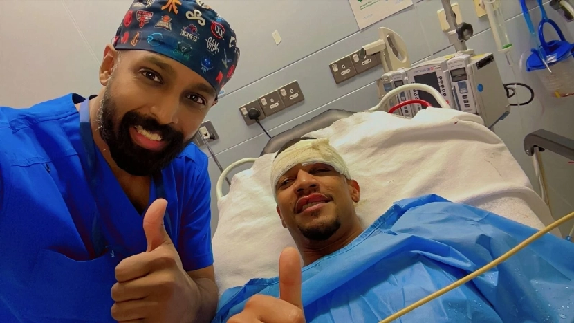 «جراح سعودي» يكشف لعكاظ الحالة الصحية للمهاجم الماليزي