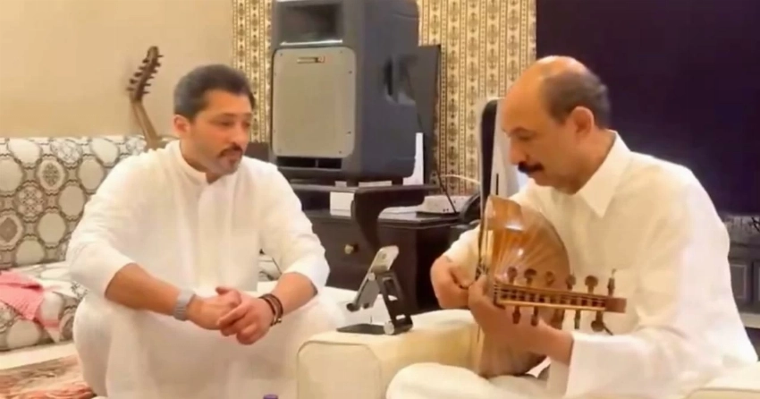 لقاء خليجي طربي يجمع فهد الكبيسي وعبادي الجوهر