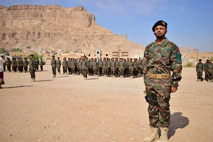 دمج القوات الأمنية في حضرموت.