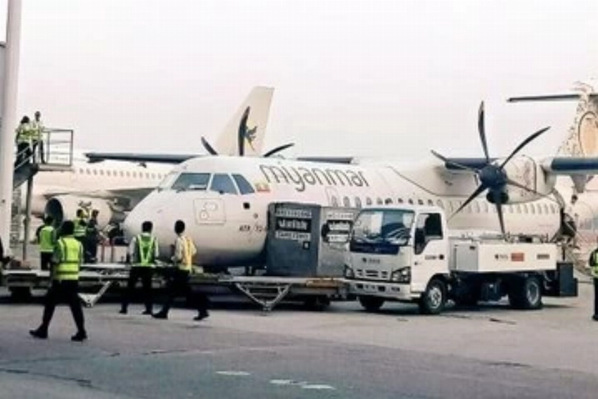 ميانمار: اصطدام مزدوج في مطار يانغون بين طائرتين وعربة أمتعة