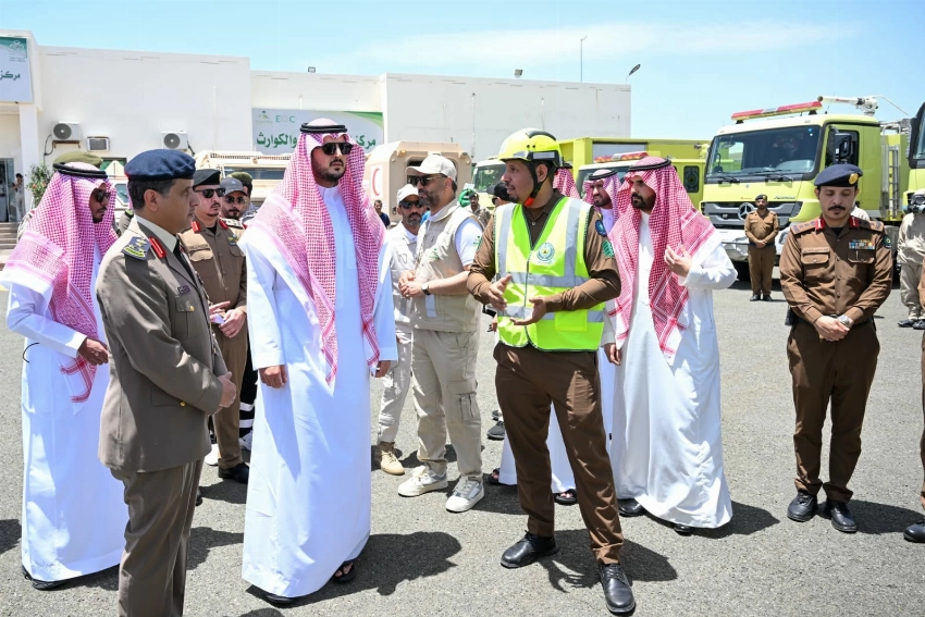 محافظ الطائف يستعرض جاهزية القطاعات المشاركة في خدمة ضيوف الرحمن