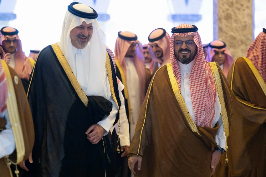 نائب أمير منطقة مكة المكرمة الأمير سعود بن مشعل يشهد حفل إطلاق «مؤسسة الأمير خالد الفيصل الثقافية».