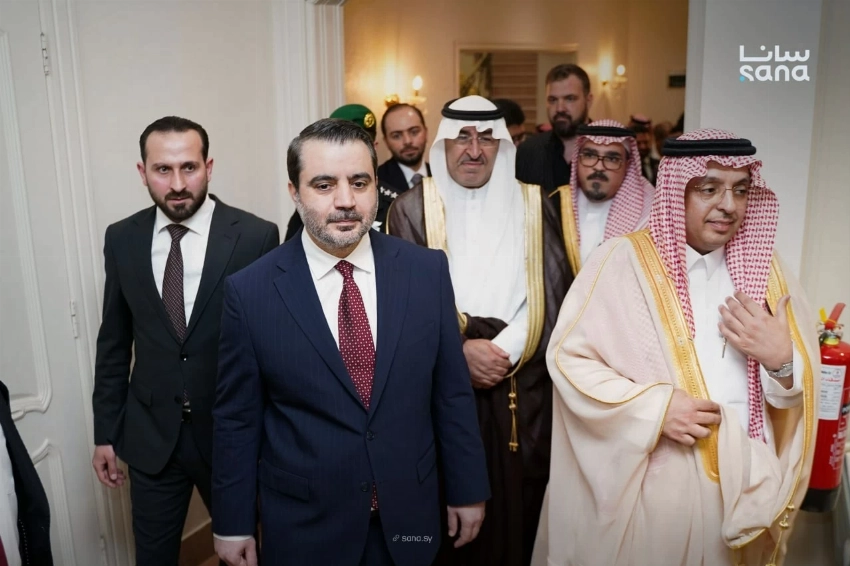 أسعد الشيباني يفتتح القنصلية السورية في جدة