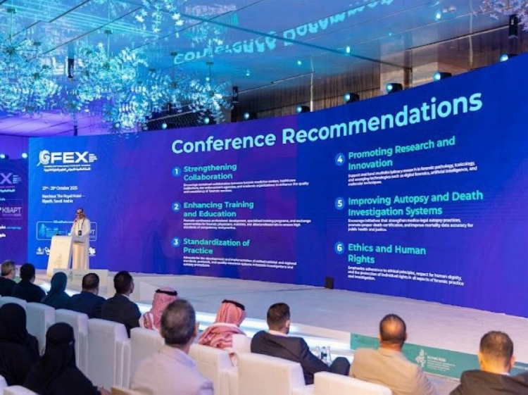 6 توصيات إستراتيجية وتكريم للفائزين في ختام أعمال القمة العالمية للتميز في علوم الطب الشرعي GFEX 2025  6 توصيات إستراتيجية وتكريم للفائزين في ختام أعمال القمة العالمية للتميز في علوم الطب الشرعي GFEX 2025