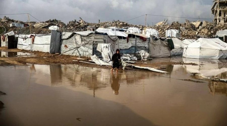 الأمم المتحدة: الفلسطينيون يواجهون ظروفا شتوية قاسية في قطاع غزة - جريدة الراية